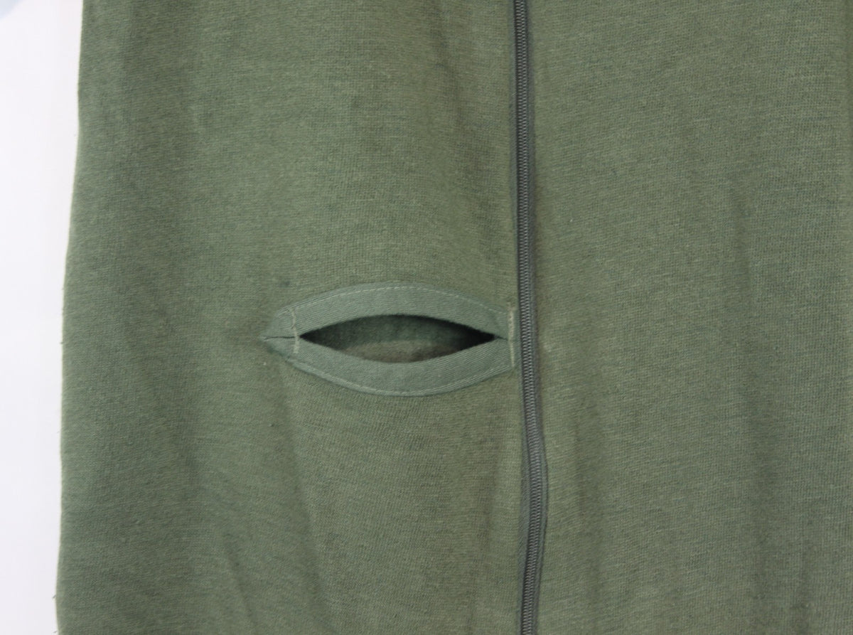 Genuine Surplus British RAF Shortie Thermal All-in-One Under Suit Vest 100% Wool