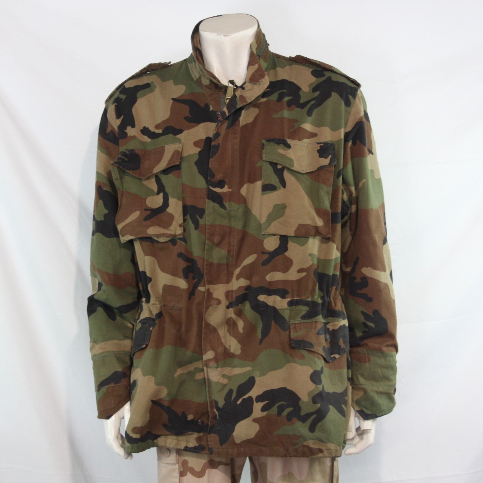 Croatian Army M65 Woodland Camo Jacket Genuine Surplus (4314)