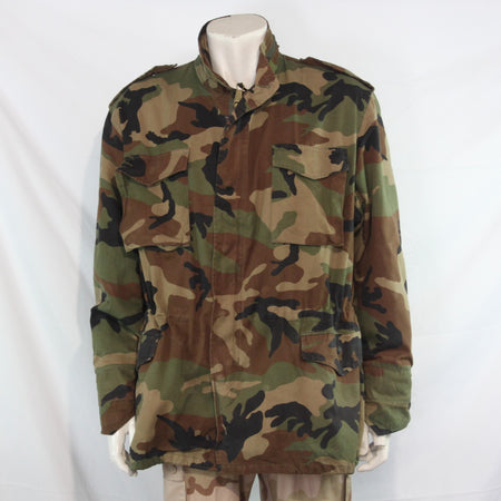 Croatian Army M65 Woodland Camo Jacket Genuine Surplus (4314)