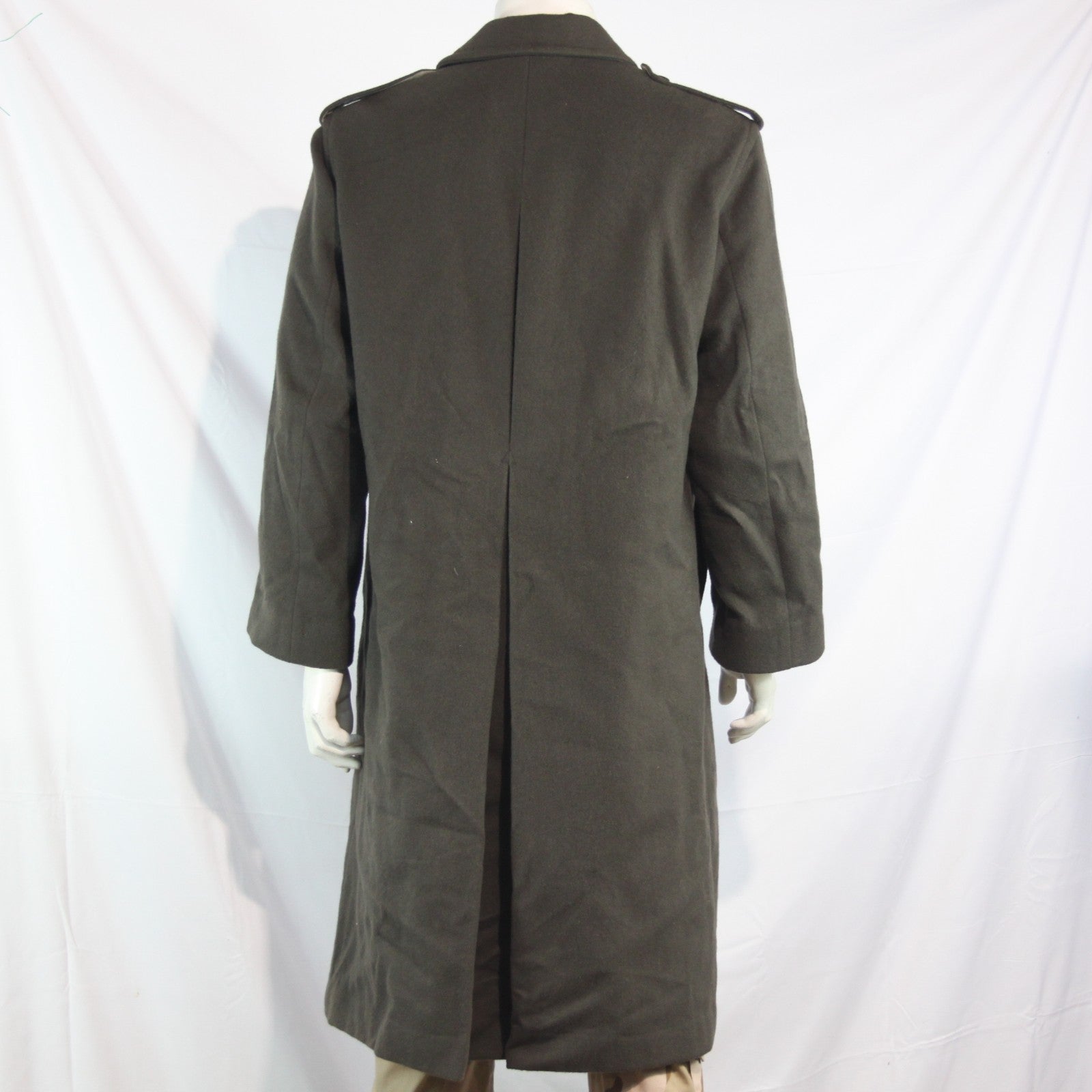 Mens French Army Winter Overcoat Genuine Surplus Thermal 42-44" Chest (3641)