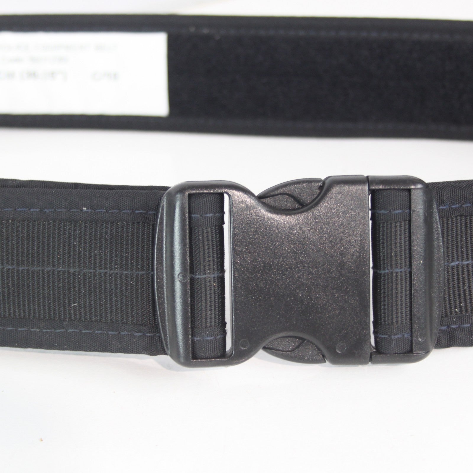 Genuine Surplus British Police Belt Black 50mm 30-34 inch (4092)