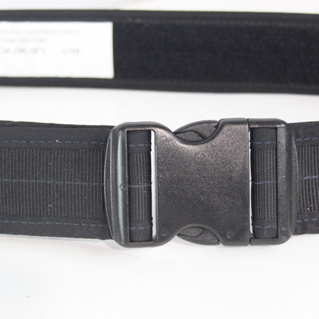 Genuine Surplus British Police Belt Black 50mm 30-34 inch (4092)