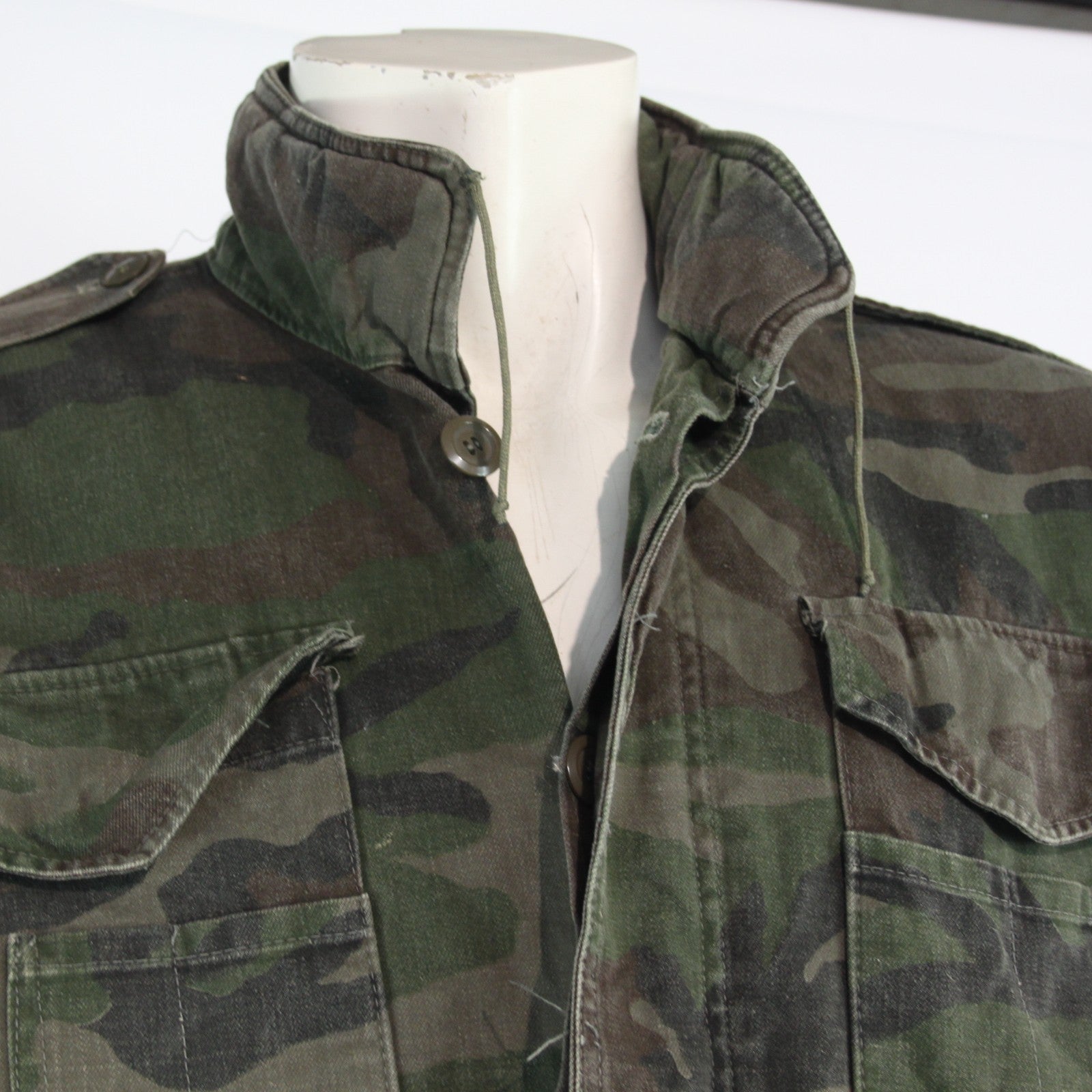 Genuine Surplus Croatian Police Padded Camouflage Jacket Coat Winter (3622)