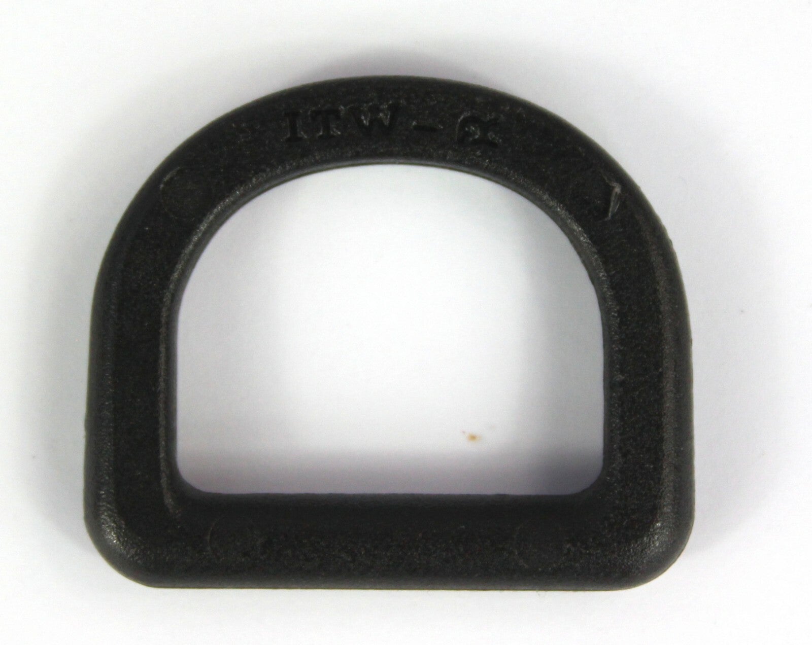 D-Rings Dees Buckles Black Tan Plastic Loops Rucksacks Replacement All Sizes