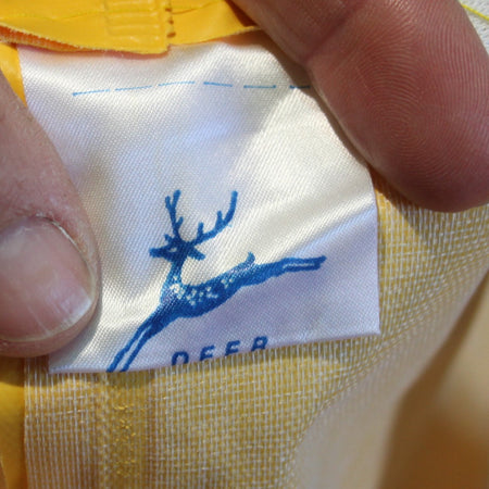 Waterproof Bib & Brace Waterproof Over Trousers Overalls Yellow M & XL (4178)