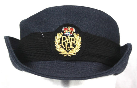 Genuine Surplus British Womens RAF Ladies Dress Hat WRAF Formal Blue Grade 1