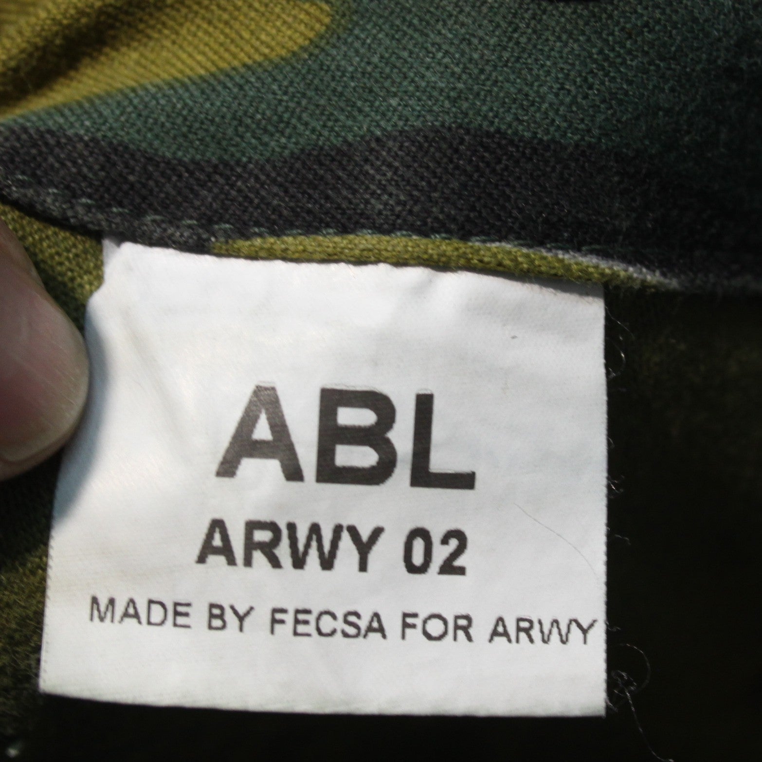 Genuine Surplus Belgian Jigsaw Camo Combat Trousers with Knee Pads 34"w (3669)
