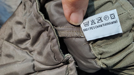 Genuine Surplus Austrian Army Quilted Over-Trouser Liners Padded Thermal (2815)