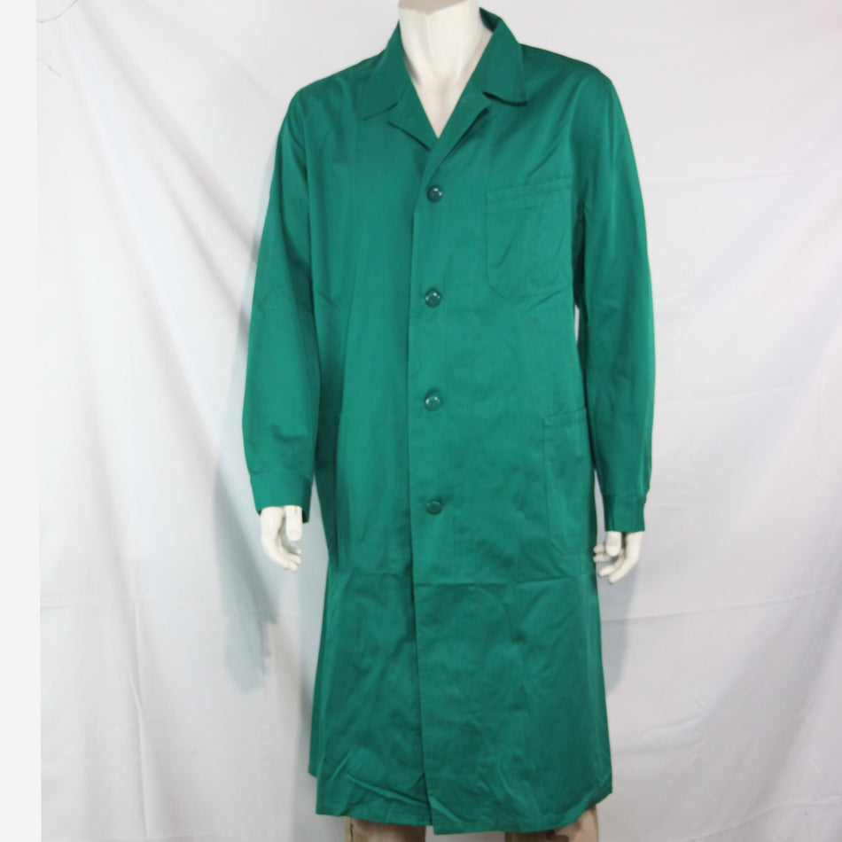 Emerald Green Austrian Army Warehouse Coat Belted at back 42-44" Genuine (4142)