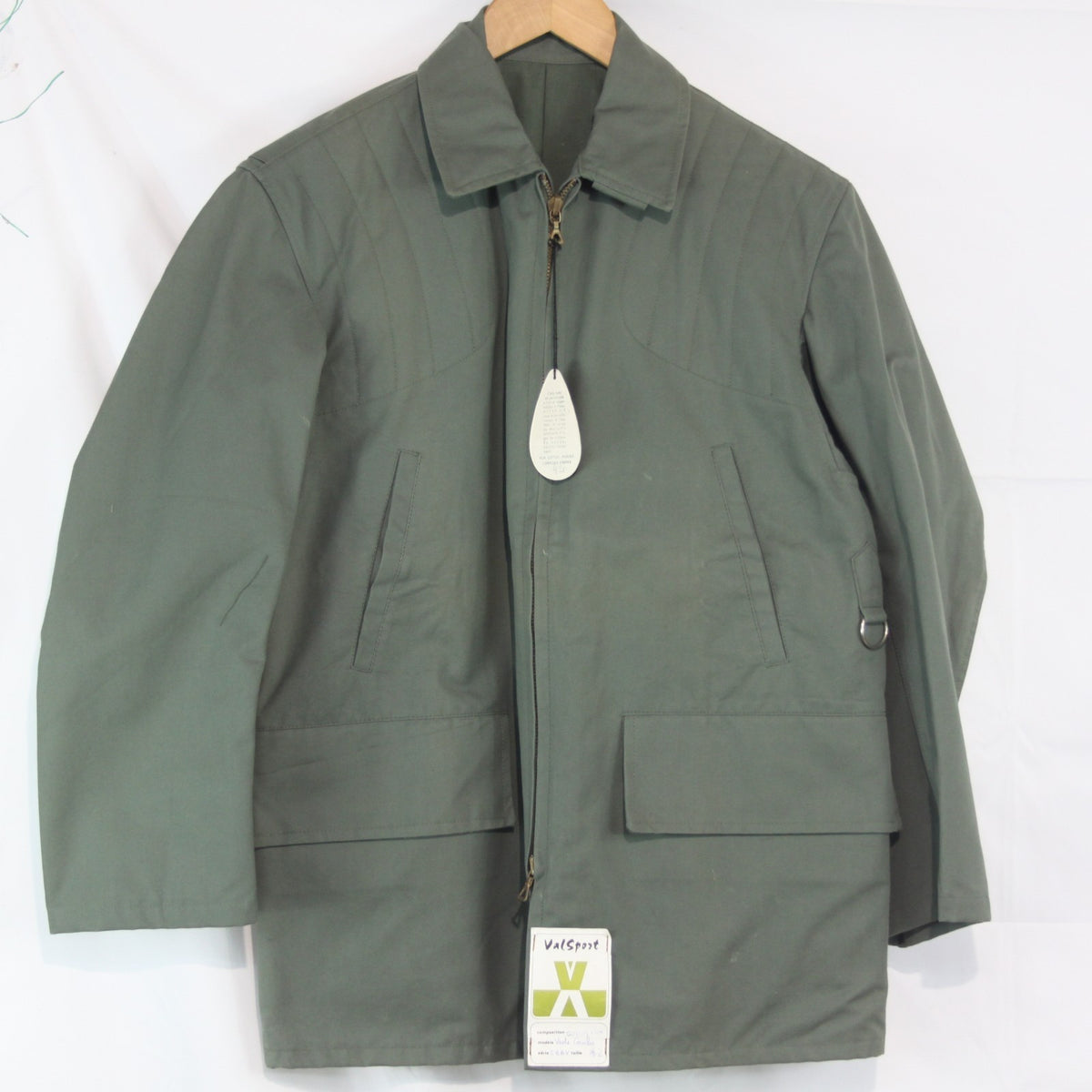 Vintage French Hunting Jacket 36-38" Chest Padded Shoulders Valsport (4035)
