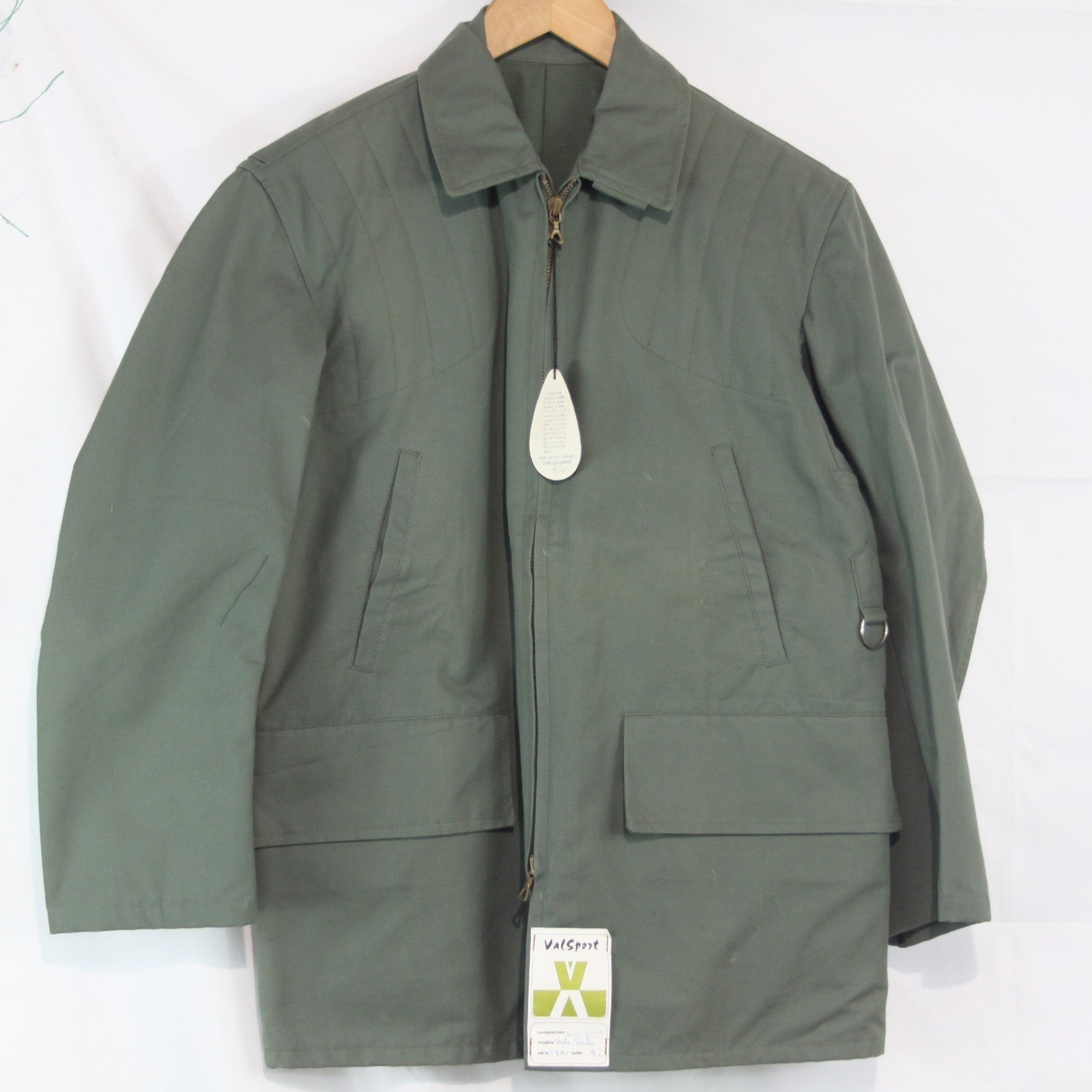 Vintage French Hunting Jacket 36-38" Chest Padded Shoulders Valsport (4035)