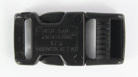 Side Release Buckles Black Plastic Clips Belts Rucksacks  Replacement All Sizes