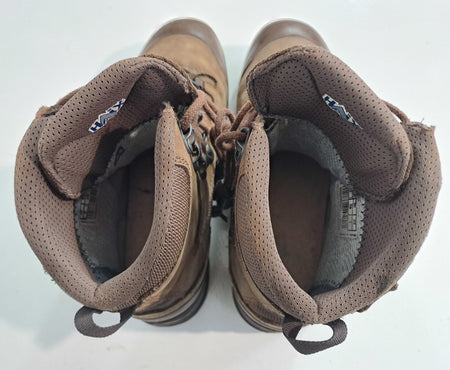 Genuine Surplus Haix Army Scout Brown Gore-tex Lined Boots Leather Grade1