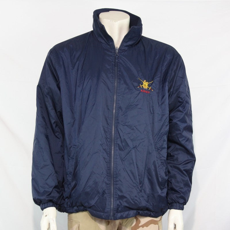 Genuine Surplus British Army Fleece Lined reversible Jacket Navy (3448)