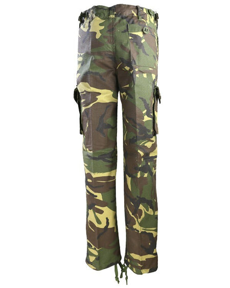  Kids Polycotton DPM  Army Soldier Style Camo Camouflage Combat Play Trousers 