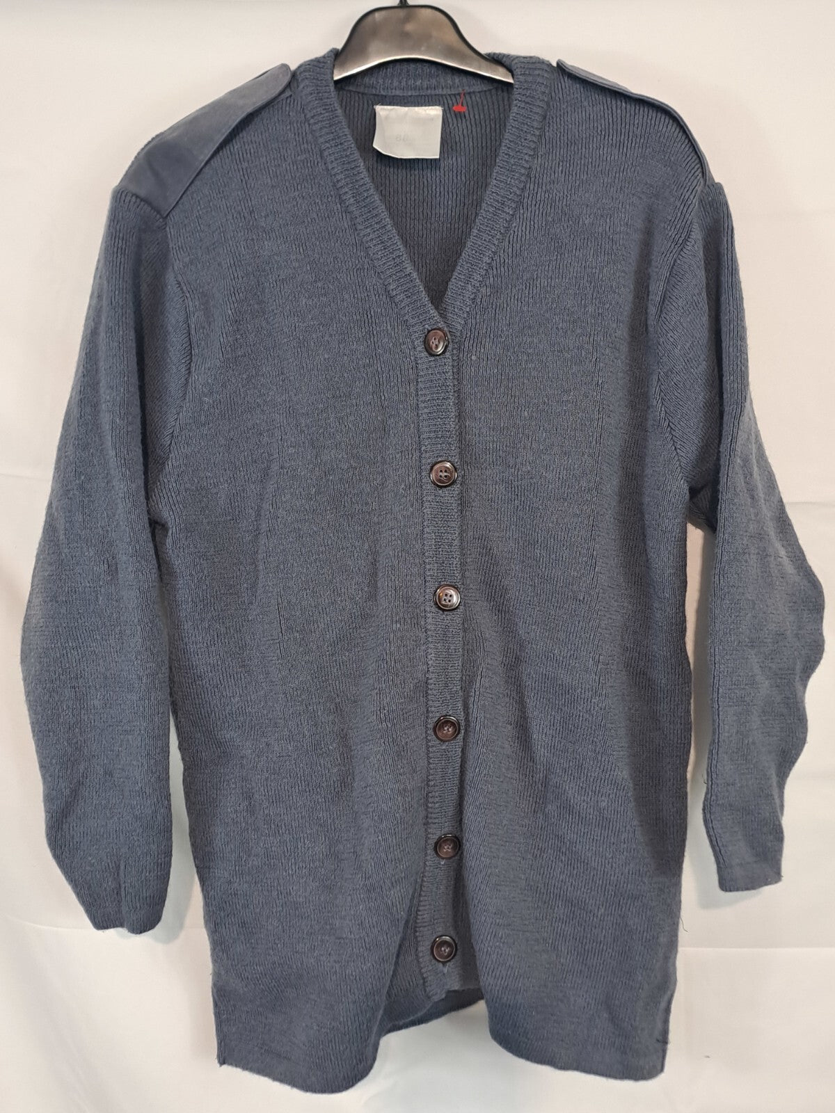 Genuine Surplus British Royal Air Force Cardigan Womens BLue 35" Ch (1604)