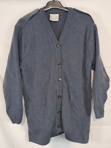 Genuine Surplus British Royal Air Force Cardigan Womens BLue 35" Ch (1604)