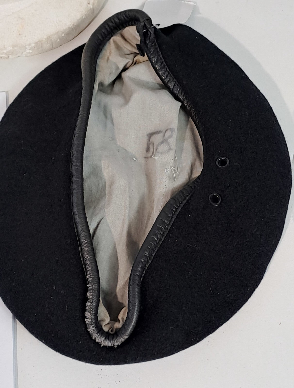 Genuine Surplus Austrian Army Black Beret hats Wool