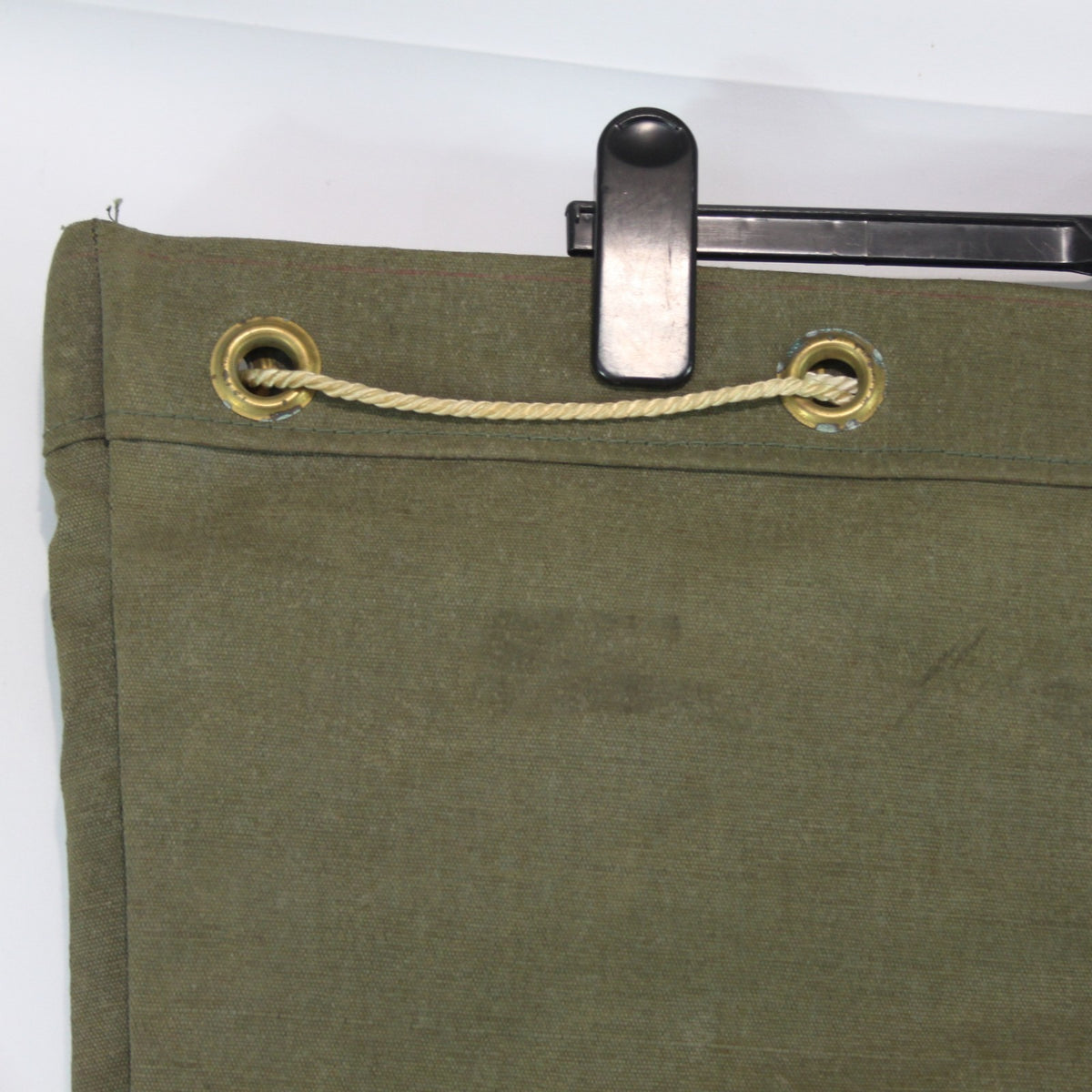 Czechoslovakian Army Vintage Canvas Bag Genuine Surplus Cold War (4355)