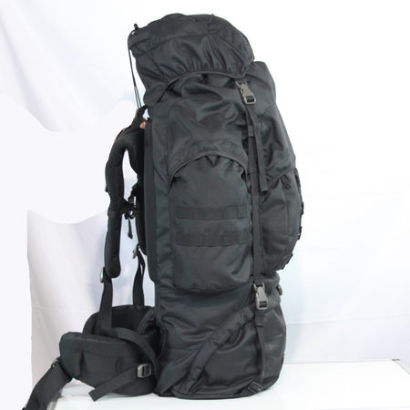 Ex-Sample Highlander Forces 88 Litre Rucksack Black Military Bergen (3403)