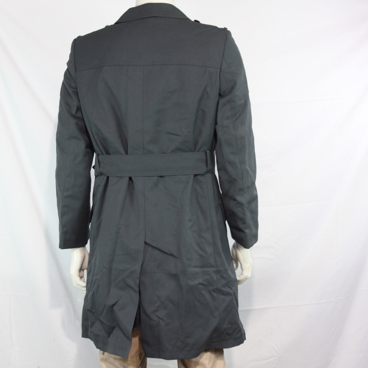 Genuine Surplus German Army Airforce Overcoat Belted Lined 34-36" (3360)