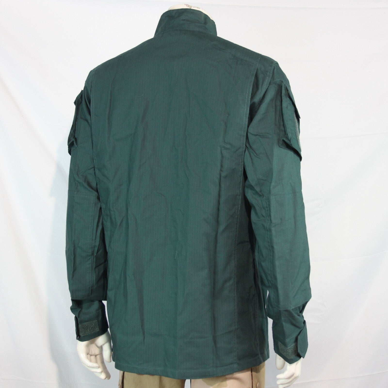 Genuine Surplus Spanish Police Combat Shirt Bottle Green Tactical S/Grade (3179)