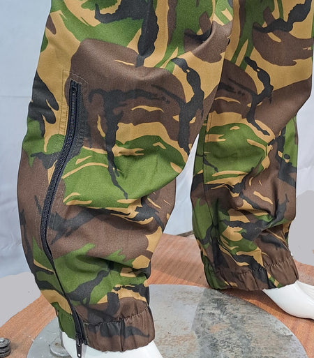 NEWGenuine Surplus Dutch Waterproof Breathable Heavy Duty Over-Trousers DPM Camo