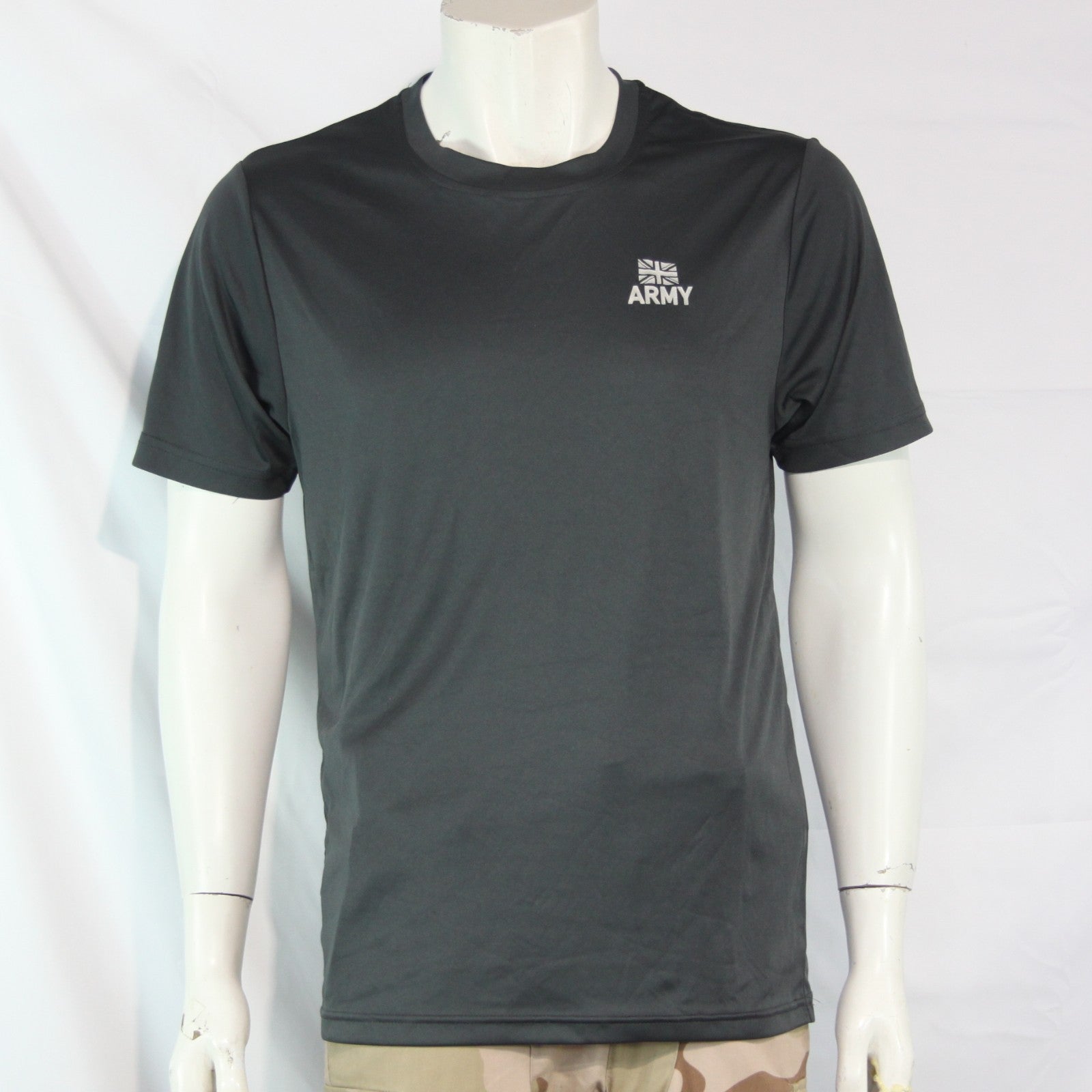 Printed British Army Wicking T-Shirt Genuine Army Surplus T-Shirt Short Sleeve