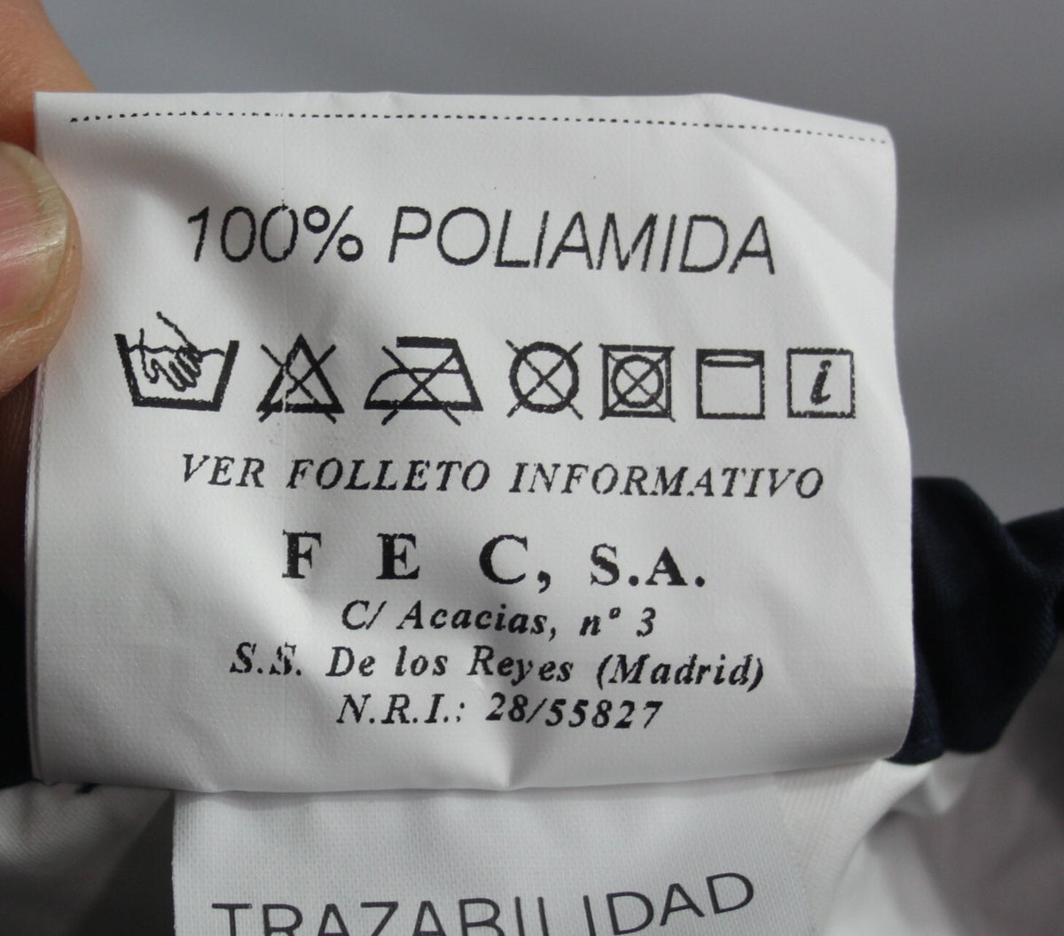 Genuine Surplus Spanish Police Waterproof Over Trousers 38-42" refelctive (1436)
