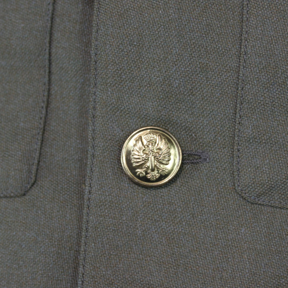 Genuine Surplus Spanish Army Formal Dress Jacket Green 38" Chest (3488)