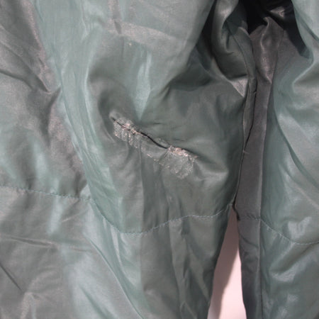 Down FIlled Thermal Trousers Padded French Army Repaired 38-40" W (3883)