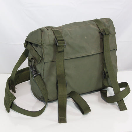 Genuine Surplus British Army Side Bag Waterproof PVC Coated Olive MOLLE (3409)