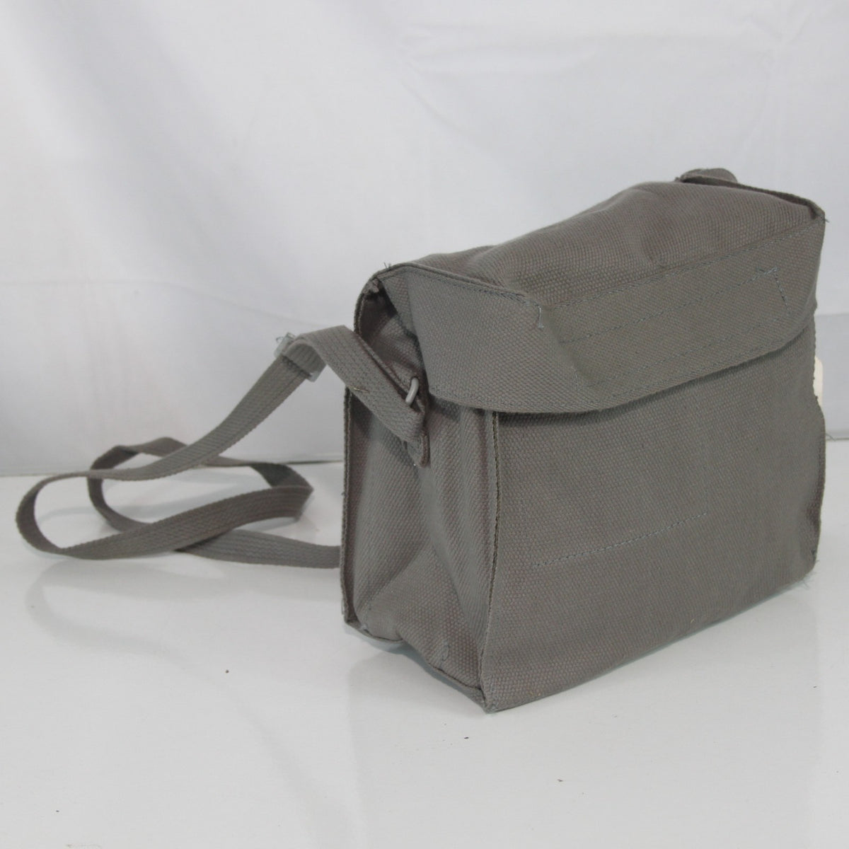 Genuine Surplus Danish Army Side Bag Canvas Tough Fabric Grey (4466)