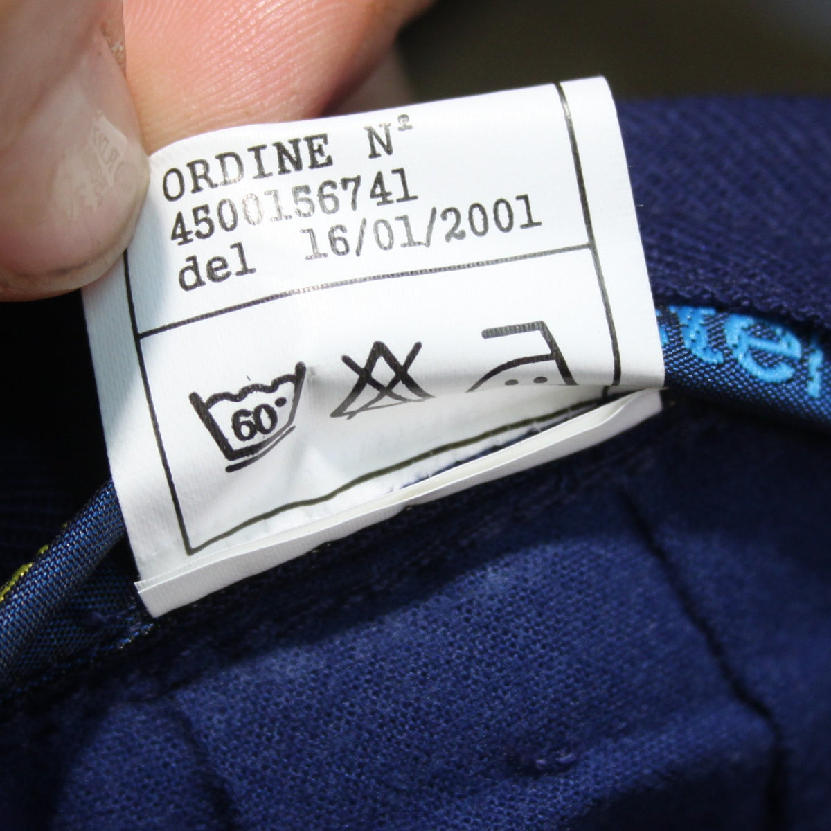 Genuine Surplus Italian Courier Trousers Fully Lined Winter Warm 30" Waist (1127