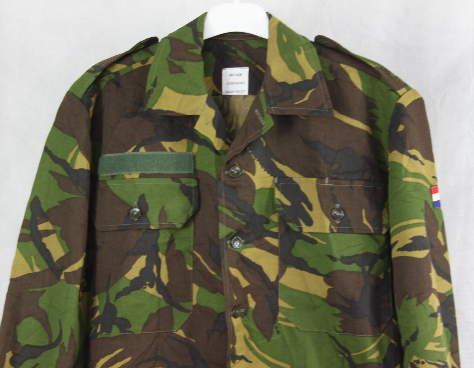 Genuine Surplus Dutch Army Lightweight Camo Shirt DPM Woodland Camouflage
