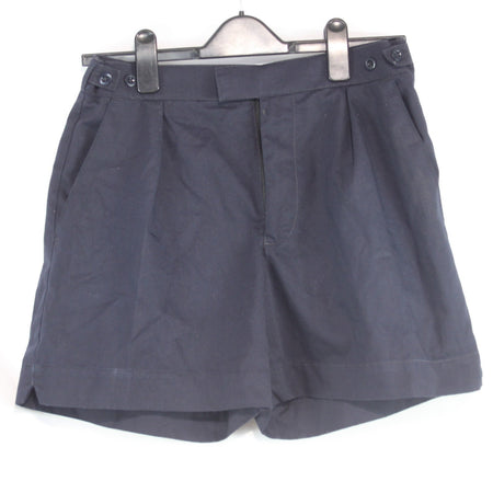 Genuine Surplus British Forces  Tri-Service PT Shorts Navy Pleat Front (4367)