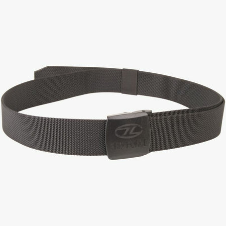 Highlander Operations Belt Nylon Webbing Belt NonMetallic Low Profile Olive Blac