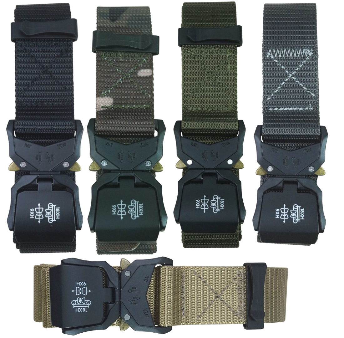 KT Spec-Ops Belt Tough Military Webbing Strap Belt 1.5" Wide  28-46" Waist