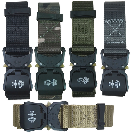 KT Spec-Ops Belt Tough Military Webbing Strap Belt 1.5" Wide  28-46" Waist