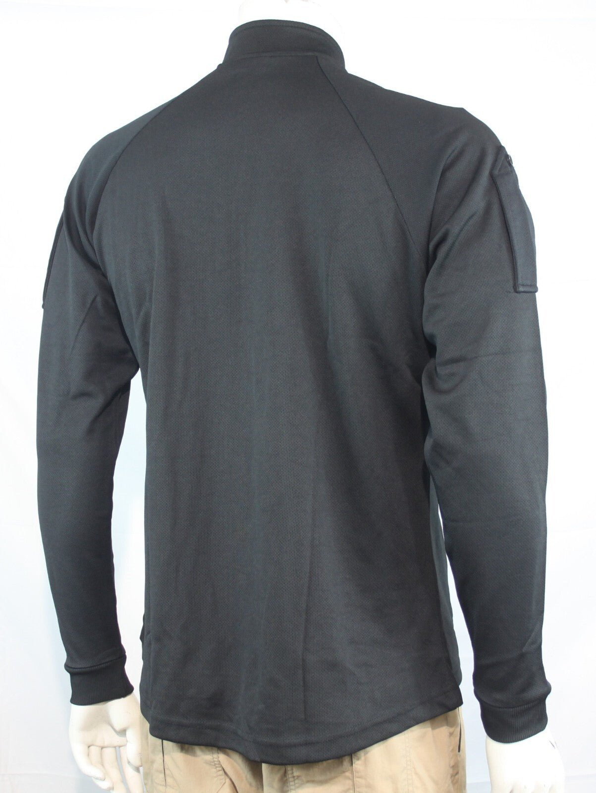 New Genuine Surplus Police Wicking Thermal Zip Neck Top Base Layer Black