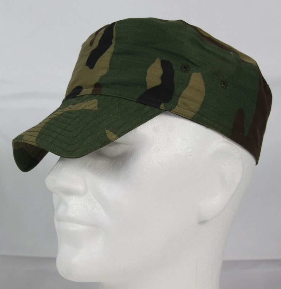 Genuine Surplus French Army F2 Cap Woodland Camouflage Supergrade