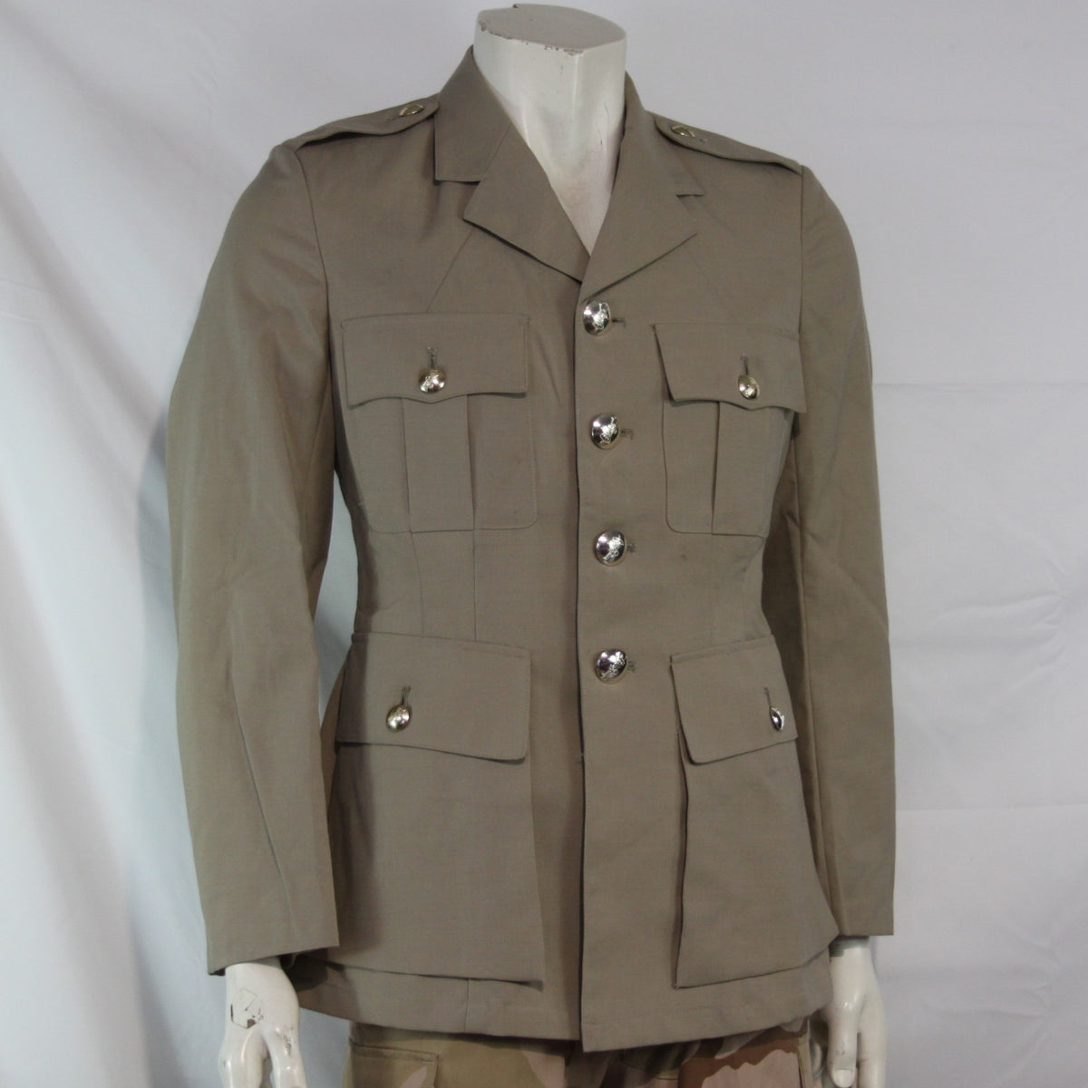 Smart Uniform Jacket British No4 Dress Army Surplus Beige G2 38" Chest (3495