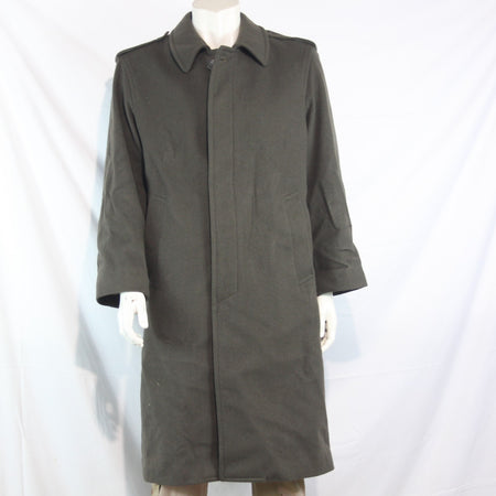 Mens French Army Winter Overcoat Genuine Surplus Thermal 42-44" Chest (3641)