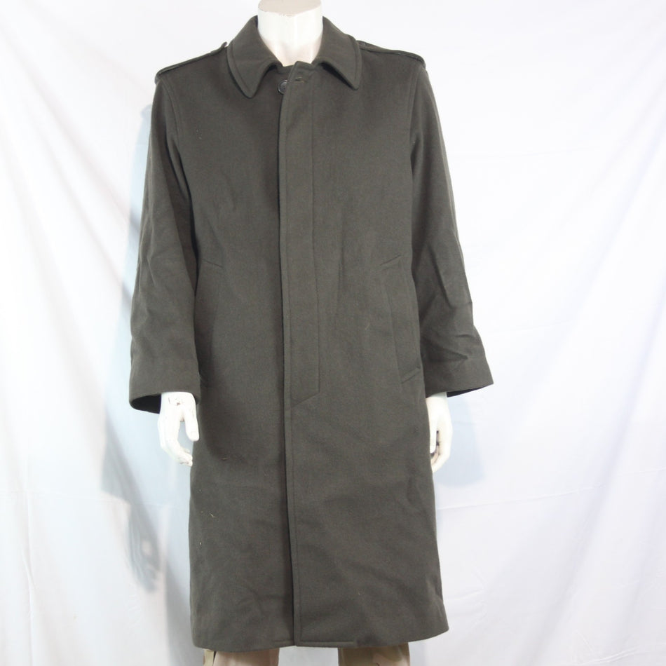 Mens French Army Winter Overcoat Genuine Surplus Thermal 42-44" Chest (3641)