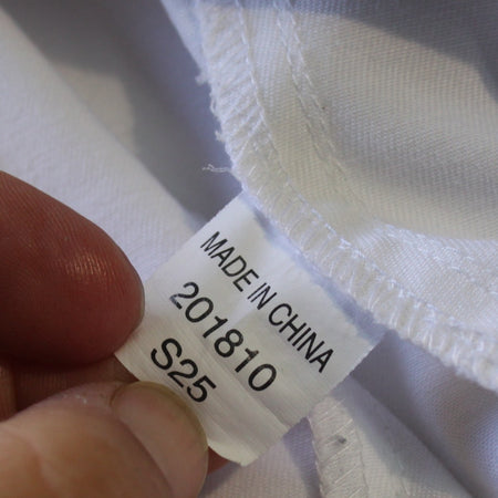 RAF Stewards White Dress Jacket Genuine Surplus Airforce No Buttons Medium(3665)