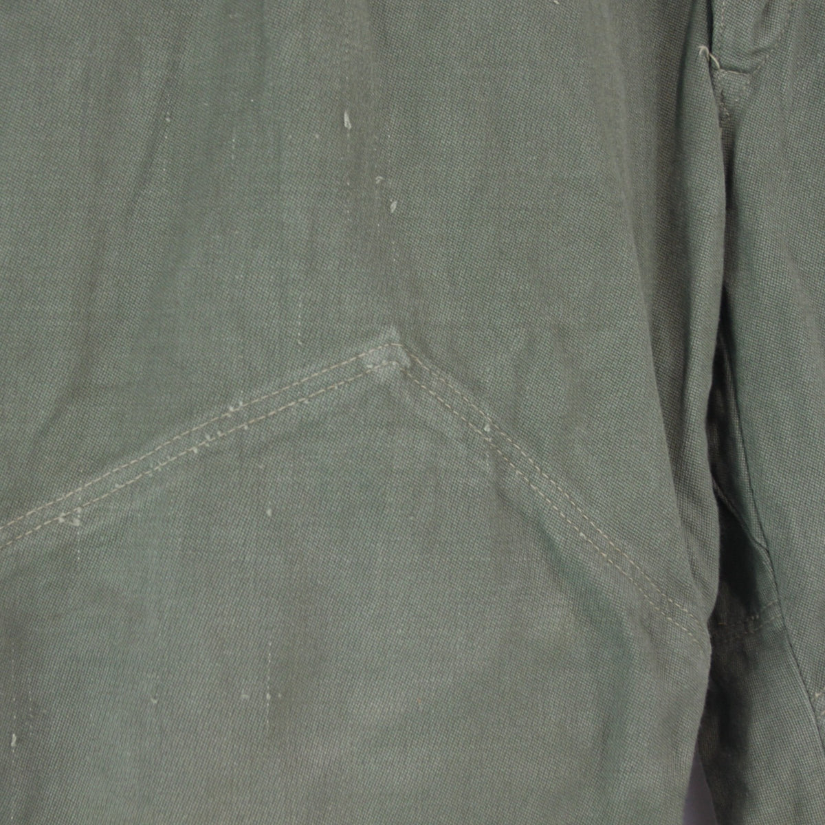 Genuine Surplus Romanian Vintage Trousers Olive with Stirrups 34" Waist (3671)