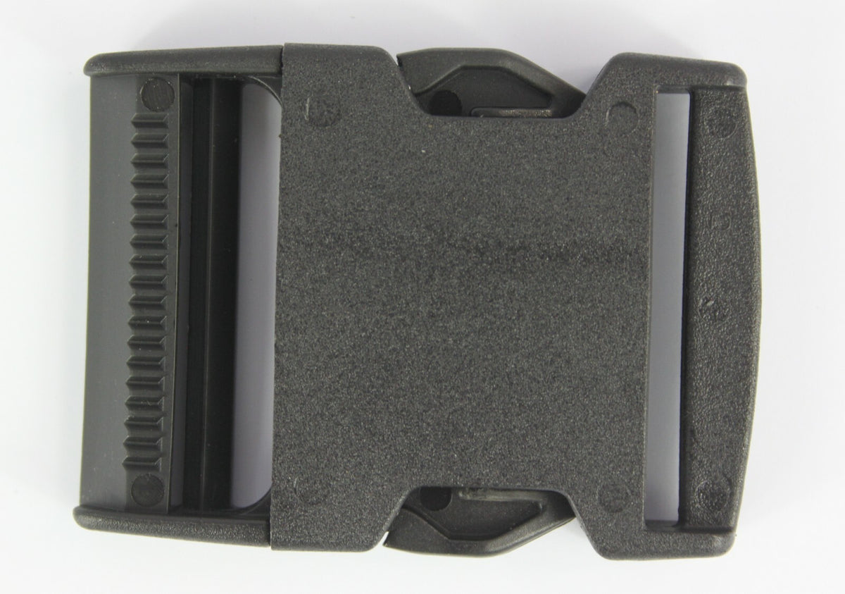Side Release Buckles Black Plastic Clips Belts Rucksacks  Replacement All Sizes