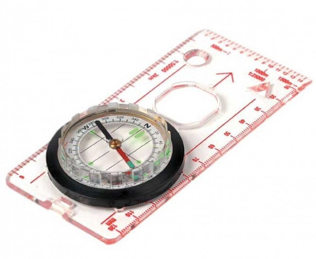 Highlander Deluxe Map Compass Orienteering Walking Hiking Basic Reliable