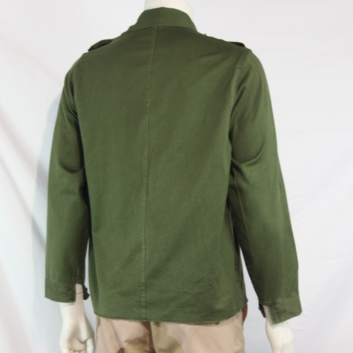 Vintage Hungarian Army Heavyweight Shirt Jacket Olive Genuine Surplus (4071)
