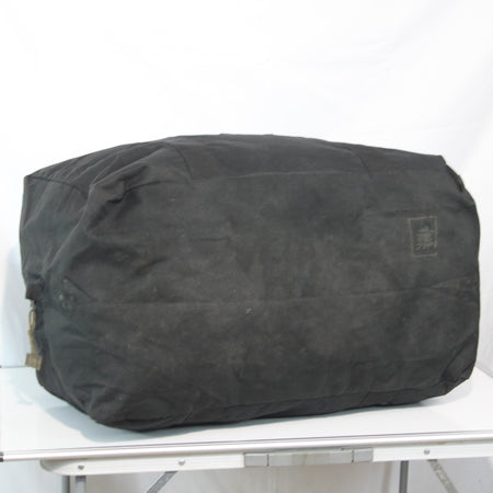 Bonowi Black Holdall Tough Large Cargo Bag Duffle Repaired 3846
